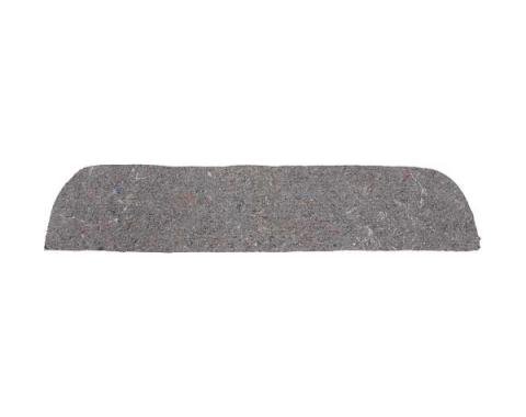 Rear Window Package Tray Jute Insulation - Pre-Cut Jute Fiber - Edsel 4-Door Sedan