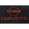 Corvette Gas Filler Paint Protector With Red Emblem, 1984-1996