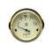 Chevy Custom Oil Pressure Gauge, Beige Face, With Black Needle, AutoMeter, 1955-1957