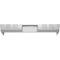 Chevy Truck Short Step Side 4-Row Louvered Rear Roll Pan With License Plate Box, 1955-1972