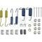 Drum Brake Hardware Combo Kit, For 10 Drum, Ford & Mercury, 1962-1971
