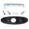 Camaro Outside Door Bullet Mirror Mounting Kit, Left, 1970-1981
