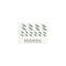 Chevy Quarter Panel Molding Clip Set, Stainless Steel, Bel Air, 1955