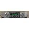 Chevy II-Nova Stereo Radio, KHE-300, AM/FM, Manual Tuning, Black Face, 1962-1965