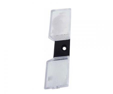 Camaro License Plate Light Lens, Left, Berlinetta, 1982-1986