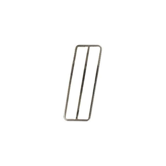 El Camino Gas Pedal Trim, Stainless Steel, 1968-1972