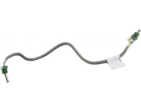 Corvette Front Master Cylinder Brake Lines, Power Brakes, Stainless Steel, 1970-1973