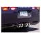 Corvette B&B Exhaust System, C5 Bullet Quad Round Tips, 1997-2004