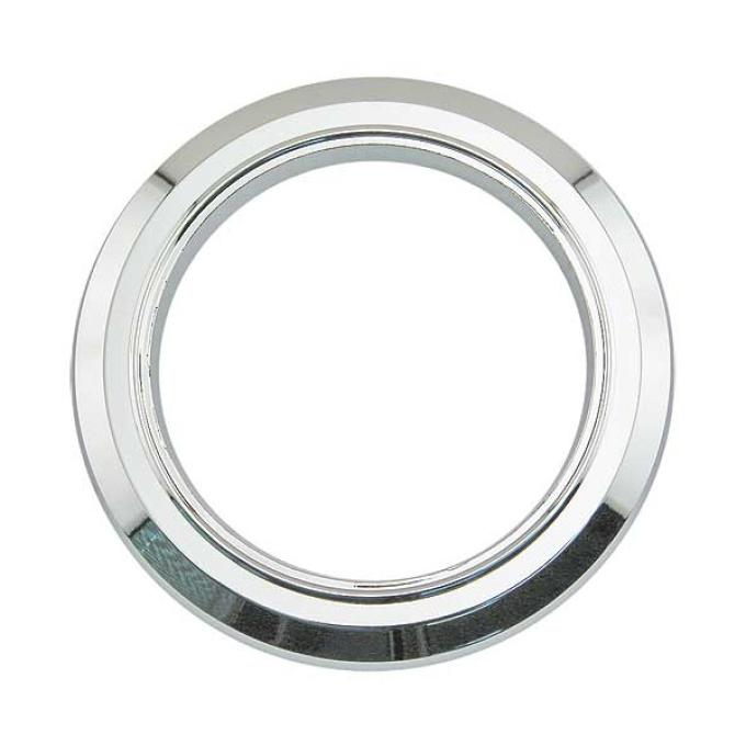 Ford Thunderbird Power Window Switch Housing Escutcheon, Chrome, For Passenger Door Power Window Switch, 1961-62