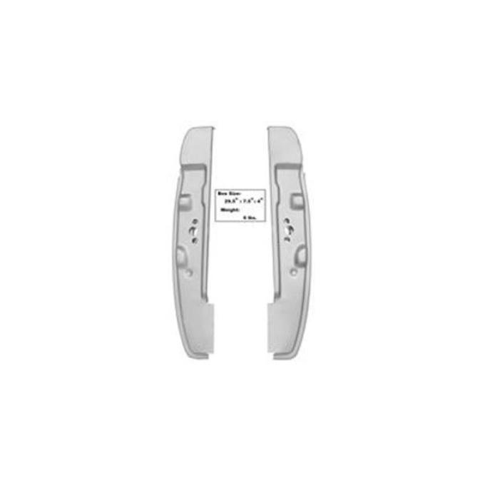 Door Latch Quarter ("B") Pillar, Door Latch, Right- and Left-Hand, Weld-Thru Primer Coated, 66-67 Bronco