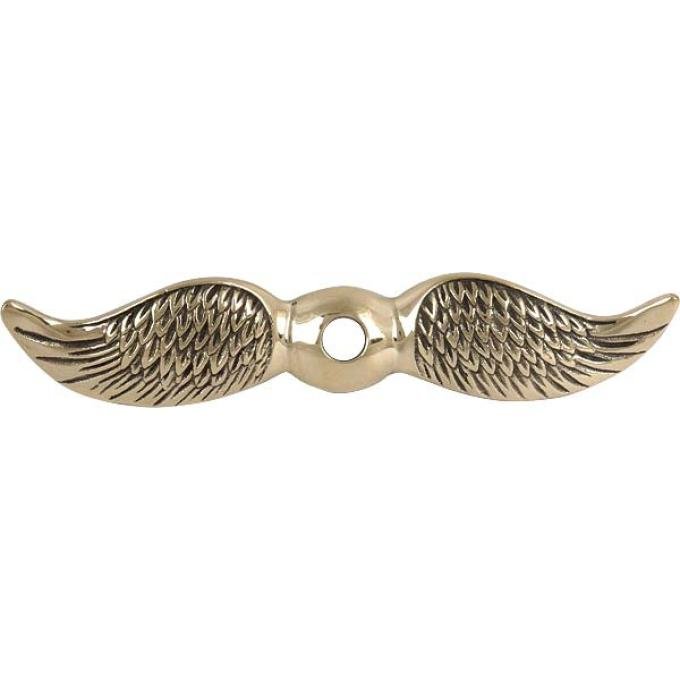 Model T Ford Radiator Cap, Brass, Model A Style Wings, For Motor Meter