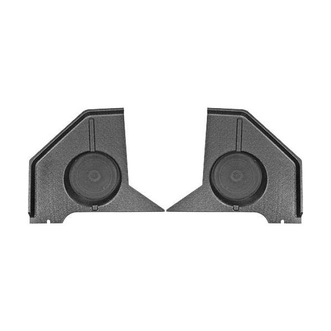 Custom Autosound Ford MustangKick Panels with 80 Watt Speakers, Coupe And Fastback, 1967-1968