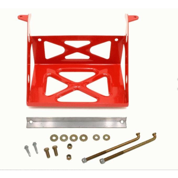 Firebird Battery Relocation Mount, Red, 1982-2002