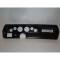 Chevelle Instrument Cluster Panel, Super Sport (SS) Style, Carbon Fiber Finish, With Pre-Cut Holes, 1970-1972
