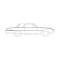 Ford Thunderbird Body Side Moulding Kit, 10 Pieces, 1961
