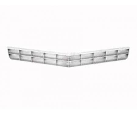 Camaro Lower Grill, Standard, Silver, 1974-1977