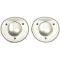 Corvette Rear Vent Drain Shields, Coupe, 1968-1975