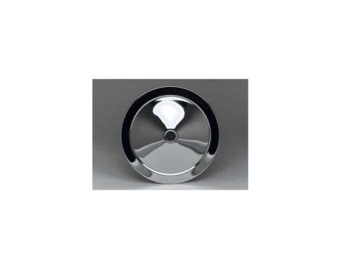Camaro Air Cleaner Lid, 14, Chrome, 1970-1981