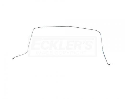 Corvette Front Crossover Brake Lines, Stainless Steel, 1970-1973