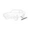 Ford Mustang Rocker Panel - Outer - Left - Quick On Type - All Models