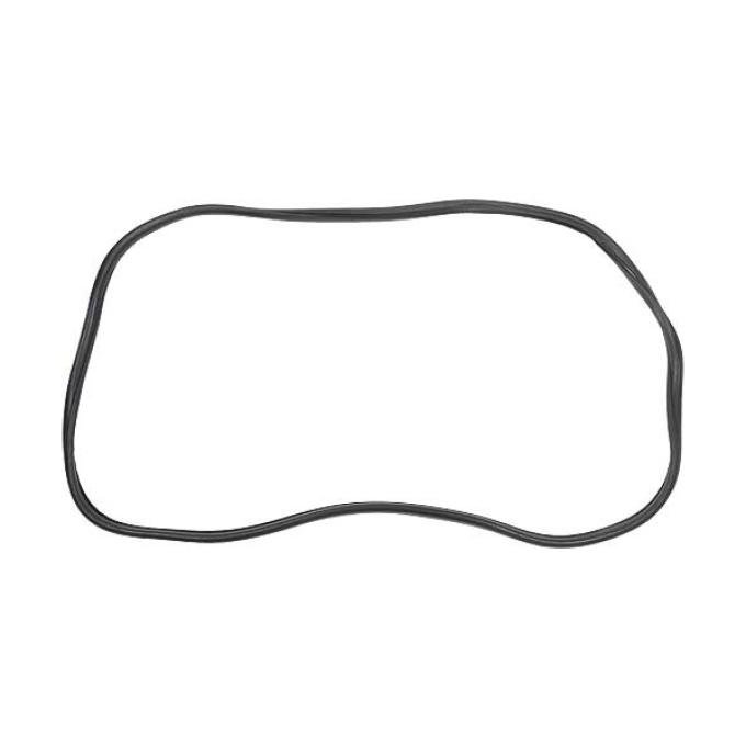 Ford Pickup Truck Rear Window Seal - No Groove For Chrome -F100 Thru F500 With Fixed Or Sliding Rear Window