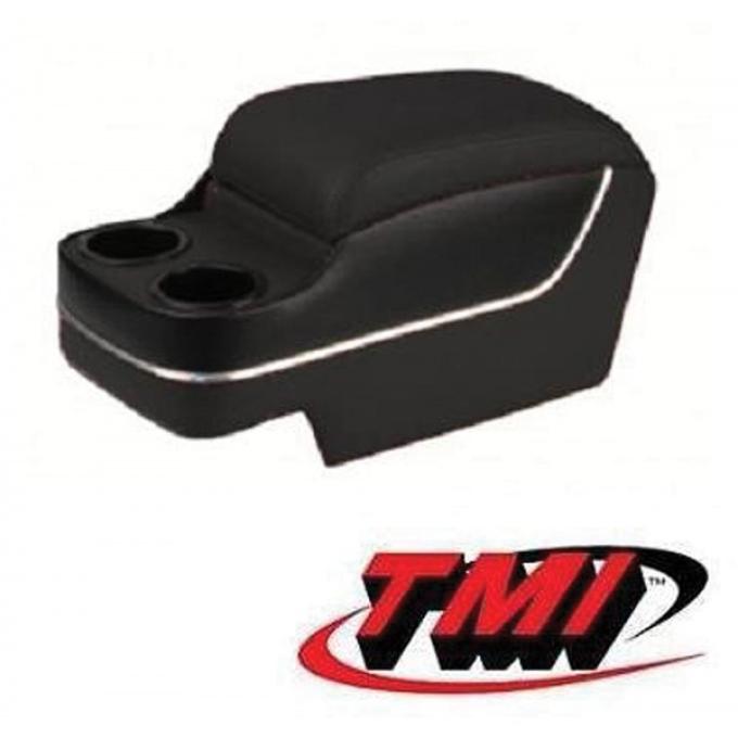 Camaro SS Deluxe Floor Console, With Drink Holders, One Color With Chrome Trim, 1967-1969