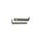 Camaro Rear Standard Bumper Guard Mounting Brackets, Lower,1967-1968