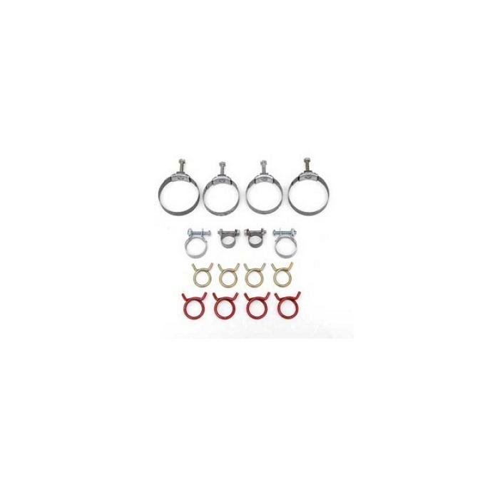 Corvette Radiator/Heater Hose Clamp Kit, With Air Conditioning, 1966-1967