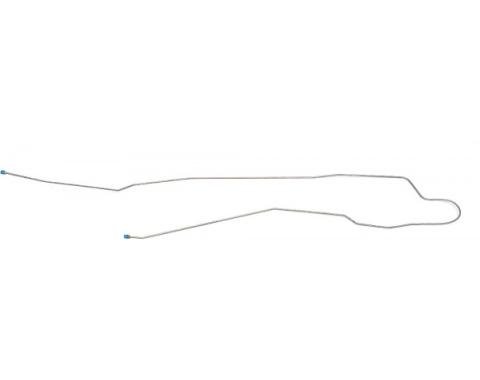 Full Size Chevy Long Brake Line, Front To Rear, Stainless Steel, 1961-1964