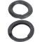Ford Thunderbird Coil Spring Insulators, Rubber, Upper & Lower, 1961-66