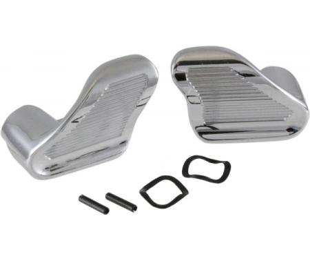 Chevy Truck Vent Window Handles, Chrome, 1960-1967