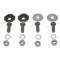 Chevelle Bumper Bracket Mounting Hardware, Rear, 1964-1965
