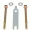 Chevelle Engine Starter Mounting Kit, Straight Bolt Pattern, With Bolts & .015 Shims, Powermaster, 1964-1972