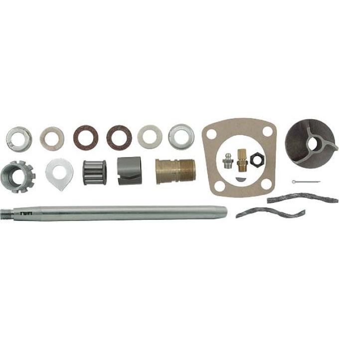 Model A Ford Water Pump Rebuild Kit - 21 Pieces - With Stainless Steel Shaft