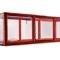 CarCapsule™ Showcase, Indoor Red Scorcher Series Showcase, Length 18'  (224 x 111 x 78 Inches) CCSH18RED