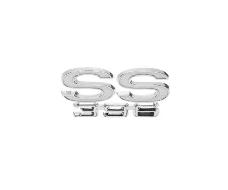 Trim Parts 69 Chevelle Rear Panel Emblem, SS 396, Each 4601