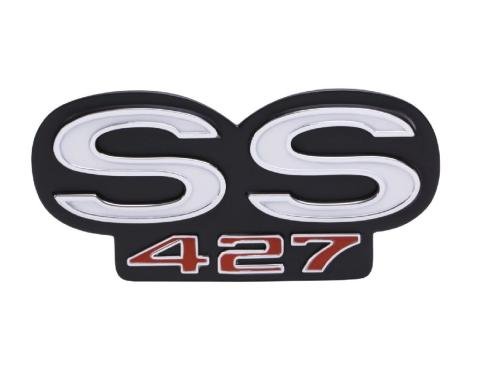 Trim Parts 69 Camaro Rear Emblem, SS 427, Each 6726