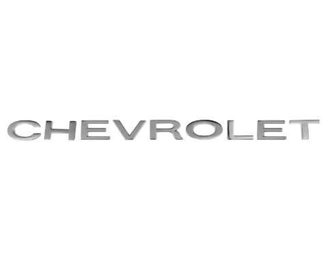 Trim Parts 69-72 Chevrolet and GMC Truck Tailgate Trim Letters, Chevrolet, Set 9652