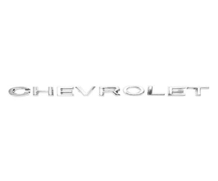 Trim Parts 64 Chevelle Hood Letters, Chevrolet, Set 4012