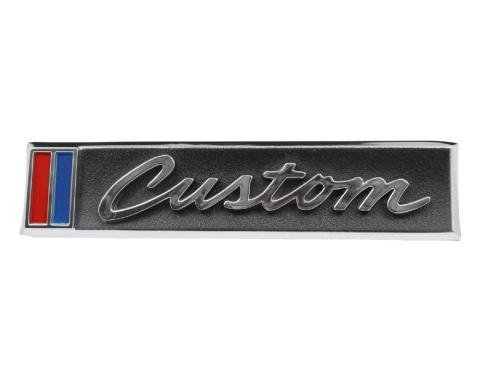 Trim Parts 67-68 Chevrolet and GMC Truck Door Emblem, Custom, Pair 9550