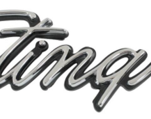 Corvette Emblem, Front Side Fender, Stingray, 1974-1976