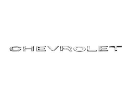 Trim Parts 64-65 Chevelle Trunk Letters, Chevrolet", Set 4149