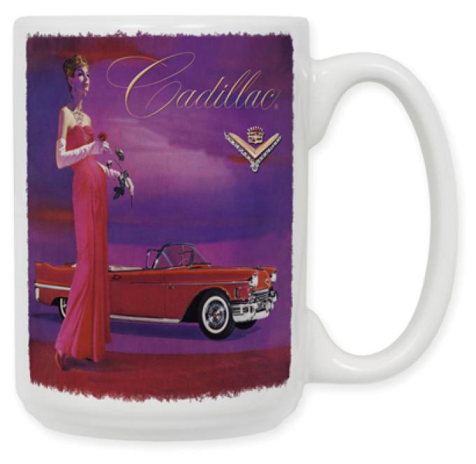Cadillac Vintage Ad Coffee Mug