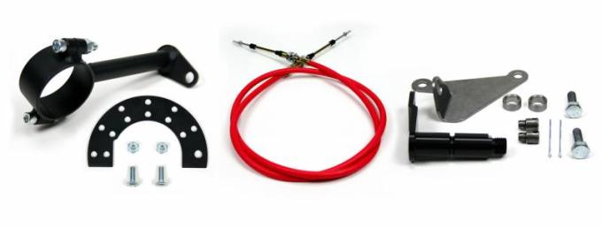 ididit Cable Shift Linkage, Ford 2 1/4" Column - AOD Transmission 2802550010