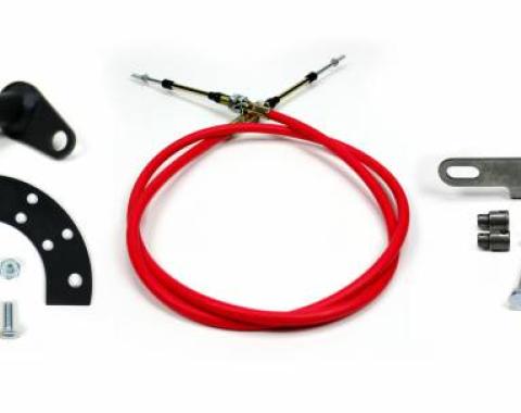 ididit Cable Shift Linkage, - Chrysler 2" Column - 727 & 904 Trans 2801750010