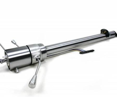 ididit Retrofit 64-65 Chevelle/GTO, Tilt Column Shift, Brushed Aluminum 1150640030