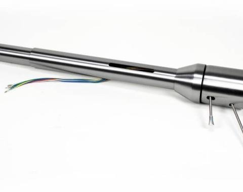 ididit 1969 Ford Mustang Retrofit 69 Mustang, Tilt Floor Shift Ford Based w/Rack, Paintable Steel 1300647010