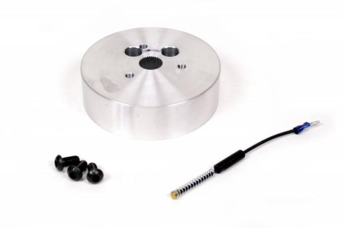 ididit Steering Wheel Adaptor, 3 Bolt, CON2R Brushed 2209330030