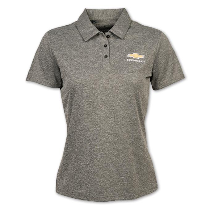 Ladies Gold Bowtie Adidas Polo