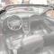 Daniel Carpenter 1994-2004 Mustang Convertible Header & Top Front Center Side Rails Weatherstrips G1ZZ-7603110, 3R3Z-7653986, F4ZZ-7651564, F4ZZ-7654000